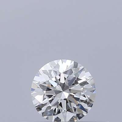 Certified Diamond GIA Carats 0.27 Color F Clarity VVS1  EX  EX  EX Fluorescence NON Brown No Milky No EyeClean 100%