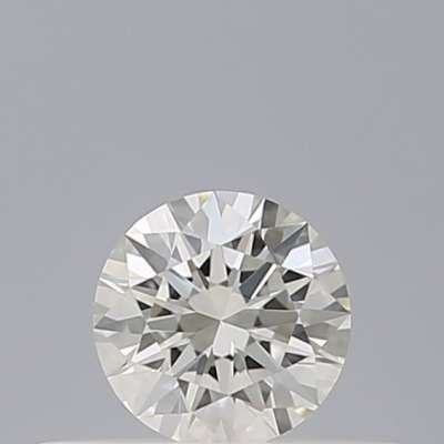 Certified Diamond IGI Carats 0.19 Color G Clarity VVS1  EX  EX  EX Fluorescence NON Brown No Milky No EyeClean 100%
