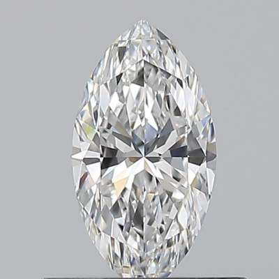 Certified Diamond GIA Carats 0.5 Color E Clarity VVS1  -  EX  VG Fluorescence NON Brown No Green No Milky No EyeClean 100%