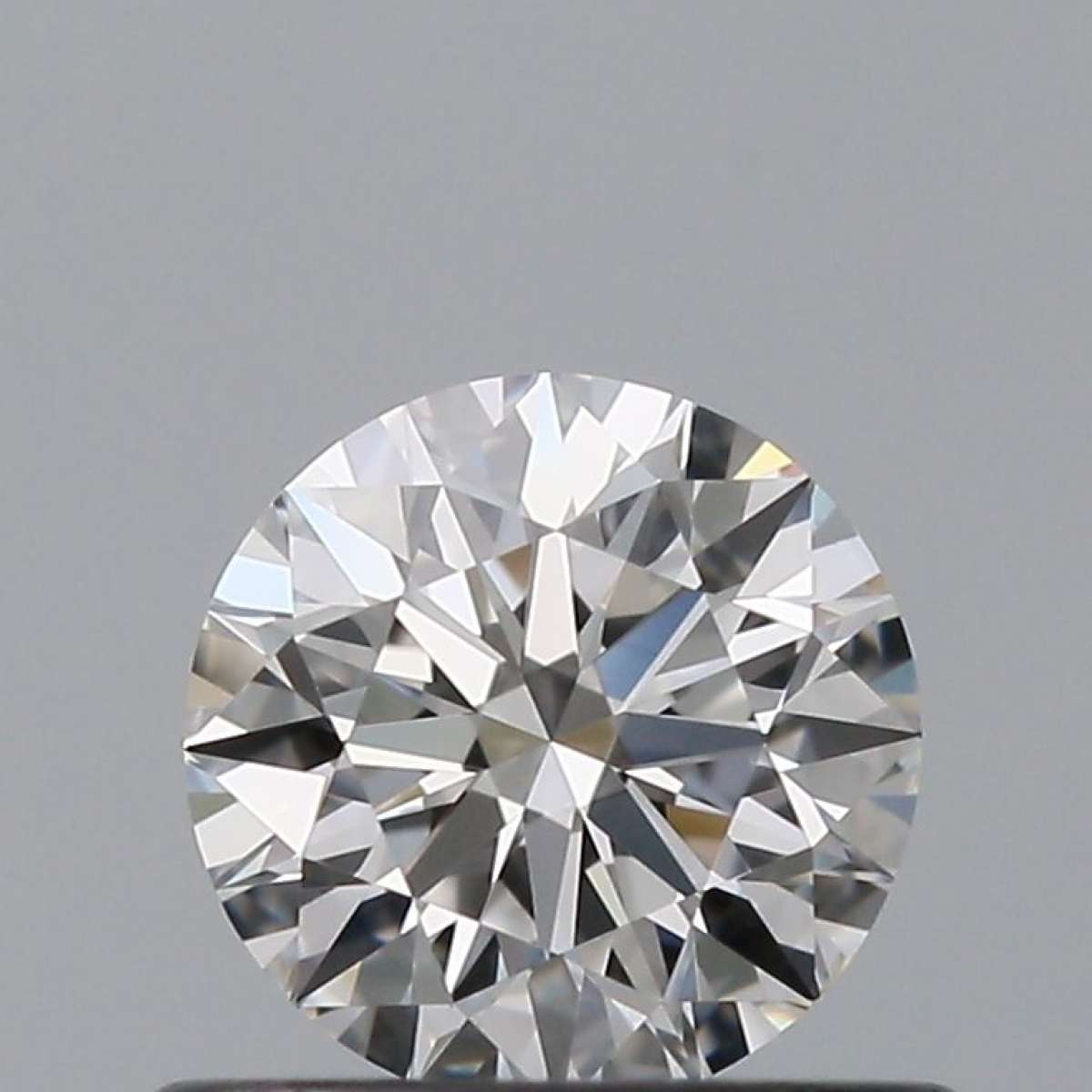Certified Diamond GIA Carats 0.5 Color F Clarity VVS1  EX  EX  EX Fluorescence MED Brown No Milky No EyeClean 100%