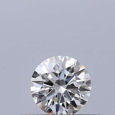 Diamante Certificato GIA Carati 0.26 Colore F Purezza IF  EX  EX  EX Fluorescenza NON Brown No Milky No EyeClean 100%