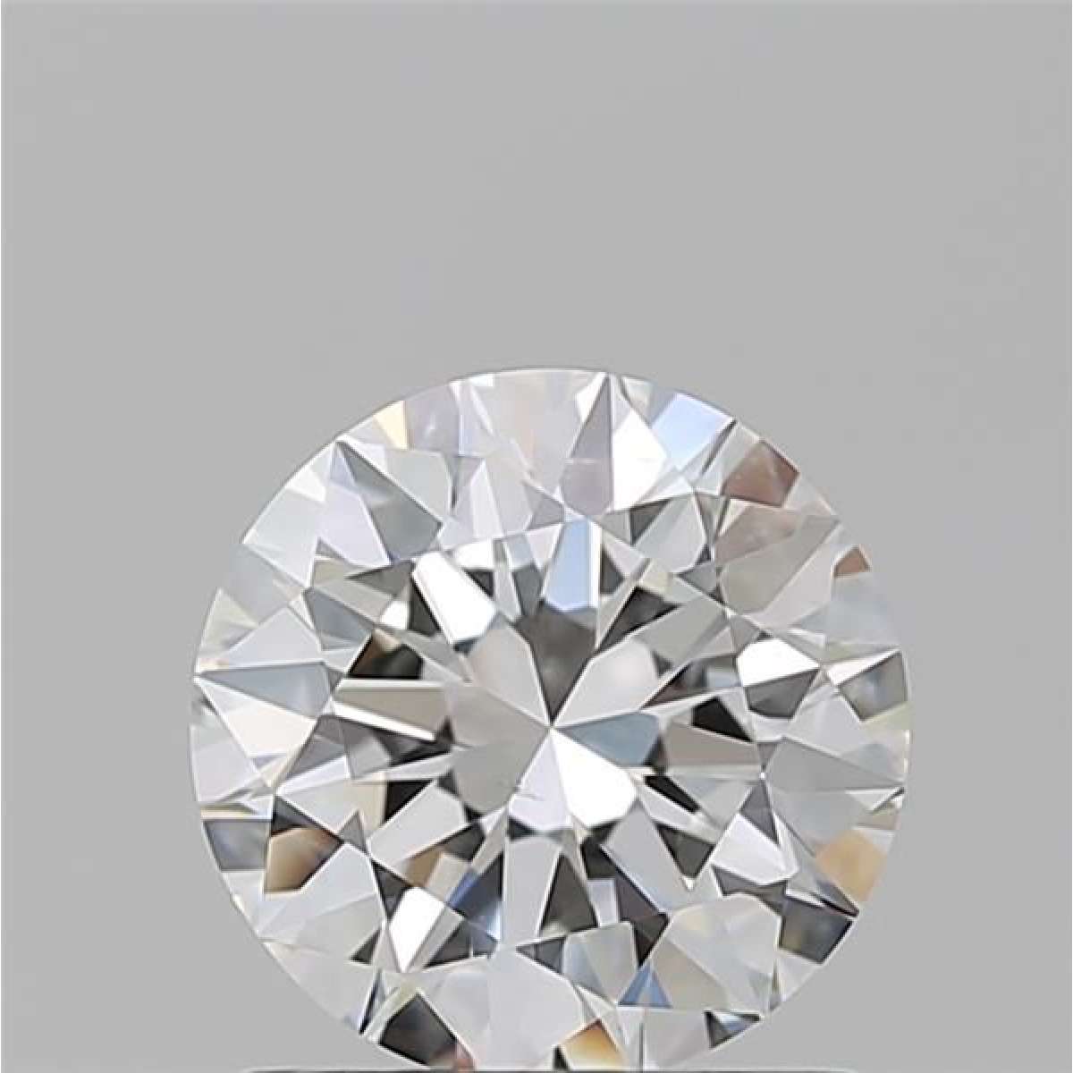 Certified Diamond GIA Carats 1.12 Color F Clarity SI1  EX  EX  EX Fluorescence NON Brown No Milky No EyeClean 100%