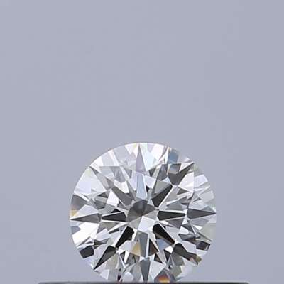 Certified Diamond GIA Carats 0.24 Color E Clarity VVS1  EX  EX  EX Fluorescence NON Brown No Green No Milky No EyeClean 100%