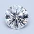 Certified Diamond IGI Carats 1.52 Color E Clarity VVS1  EX  VG  VG Fluorescence FNT Brown No Green No Milky No EyeClean 100%