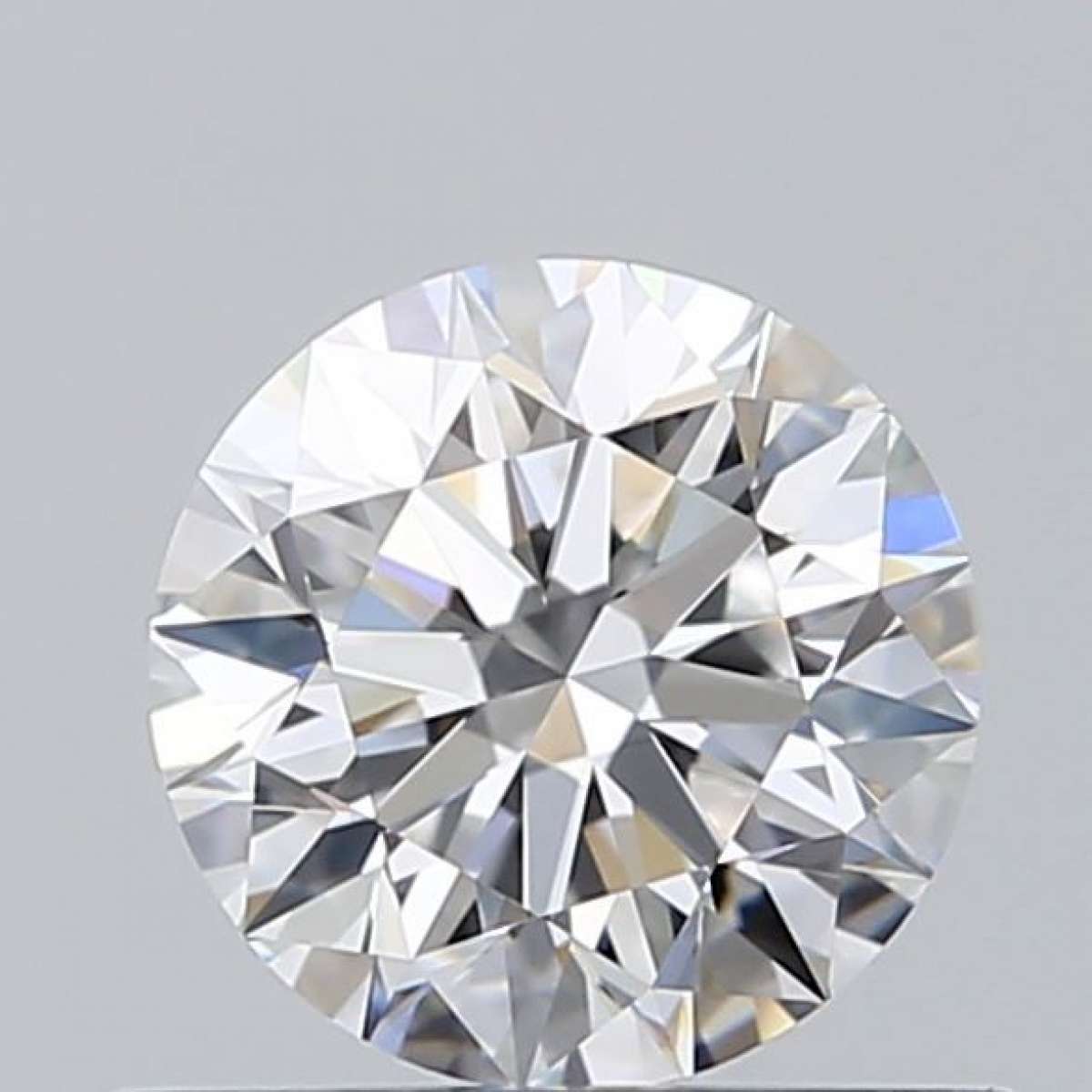 Certified Diamond GIA Carats 0.6 Color D Clarity VVS1  EX  EX  EX Fluorescence NON Brown No Green No Milky No EyeClean 100%