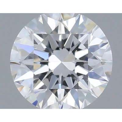 Certified Diamond GIA Carats 0.19 Color D Clarity VVS2  EX  EX  EX Fluorescence NON Brown No Green No Milky No EyeClean 100%
