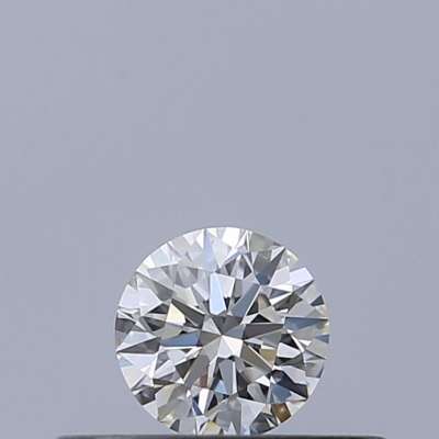 Certified Diamond IGI Carats 0.21 Color F Clarity VVS2  EX  EX  EX Fluorescence NON Brown No Milky No EyeClean 100%