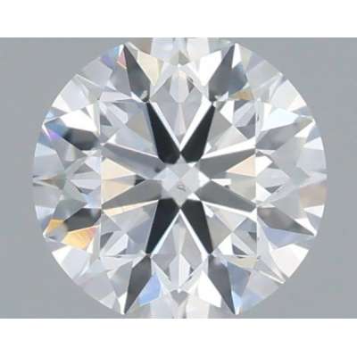 Certified Diamond IGI Carats 0.43 Color E Clarity VS2  EX  EX  EX Fluorescence FNT Brown No Green No Milky No EyeClean 100%