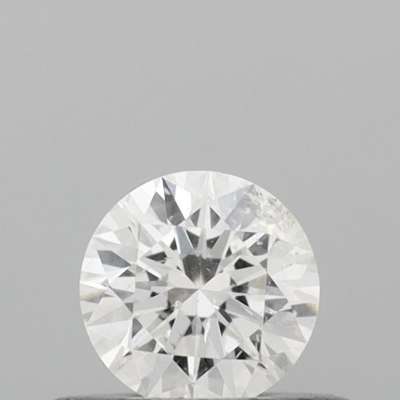 Certified Diamond IGI Carats 0.32 Color F Clarity SI2  EX  EX  EX Fluorescence FNT Brown No Green No Milky No EyeClean 100%