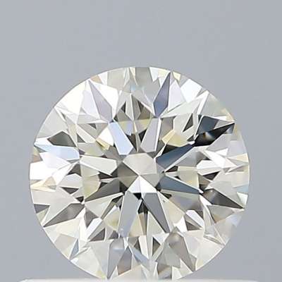 Certified Diamond IGI Carats 0.47 Color H Clarity VVS2  EX  EX  EX Fluorescence NON Brown No Green No Milky No EyeClean 100%