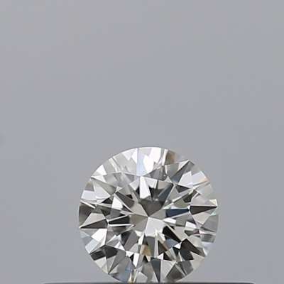 Certified Diamond IGI Carats 0.2 Color F Clarity IF  EX  EX  EX Fluorescence NON Brown No Milky No EyeClean 100%