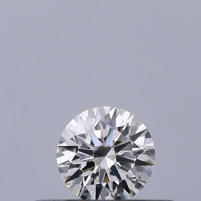 Certified Diamond IGI Carats 0.19 Color F Clarity IF  EX  EX  EX Fluorescence NON Brown No Milky No EyeClean 100%
