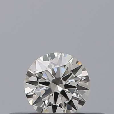 Certified Diamond GIA Carats 0.18 Color H Clarity IF  EX  EX  EX Fluorescence NON Brown No Milky No EyeClean 100%