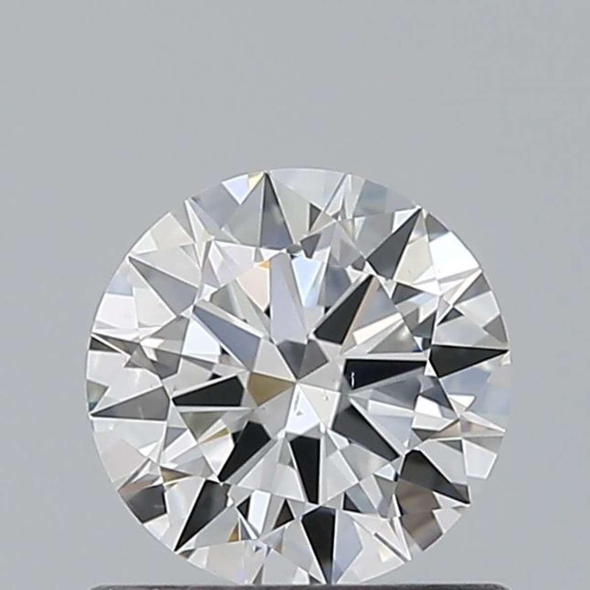 Certified Diamond GIA Carats 0.6 Color F Clarity VS2  EX  EX  EX Fluorescence NON Brown No Green No Milky No EyeClean 100%