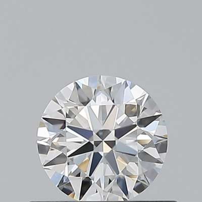 Certified Diamond GIA Carats 0.5 Color E Clarity VVS2  EX  EX  EX Fluorescence NON Brown No Green No Milky No EyeClean 100%
