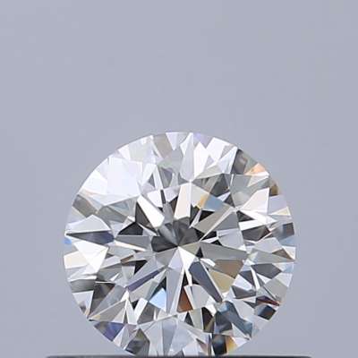 Certified Diamond GIA Carats 0.5 Color E Clarity VVS2  EX  EX  EX Fluorescence NON Brown No Green No Milky No EyeClean 100%