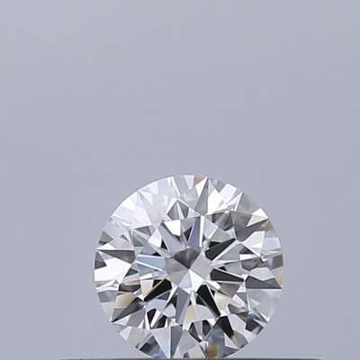 Certified Diamond GIA Carats 0.25 Color D Clarity VVS2  EX  EX  EX Fluorescence NON Brown No Green No Milky No EyeClean 100%