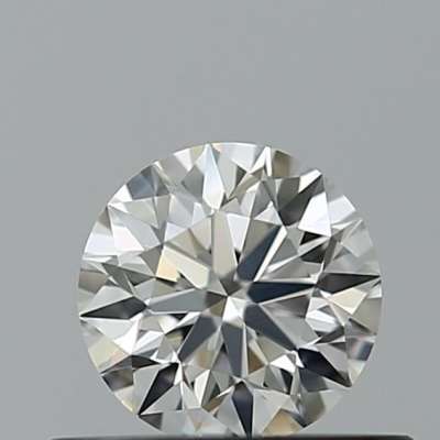Diamante Certificato GIA Carati 0.34 Colore G Purezza VVS2  EX  EX  EX Fluorescenza NON Brown No Milky No EyeClean 100%