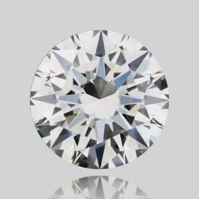 Certified Diamond GIA Carats 0.5 Color F Clarity VVS2  EX  EX  EX Fluorescence FNT Brown No Green No Milky No EyeClean 100%