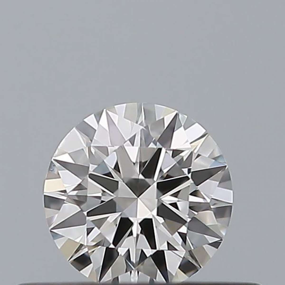 Certified Diamond GIA Carats 0.26 Color F Clarity VVS2  EX  EX  EX Fluorescence NON Brown No Milky No EyeClean 100%