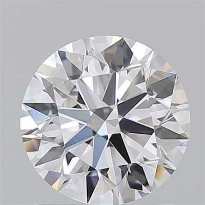 Certified Diamond GIA Carats 1.41 Color D Clarity VVS2  EX  EX  EX Fluorescence NON Brown No Green No Milky No EyeClean 100%