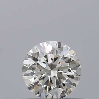 Certified Diamond IGI Carats 0.42 Color H Clarity VVS1  EX  EX  EX Fluorescence NON Brown No Milky No EyeClean 100%
