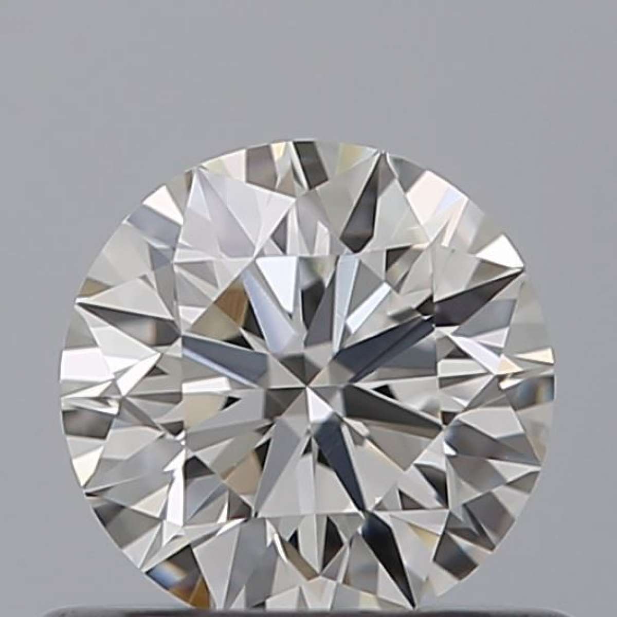 Certified Diamond GIA Carats 0.52 Color F Clarity VVS2  EX  EX  EX Fluorescence NON Brown No Milky No EyeClean 100%