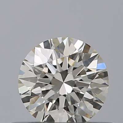 Certified Diamond IGI Carats 0.39 Color H Clarity VVS1  EX  EX  EX Fluorescence NON Brown No Milky No EyeClean 100%