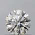 Certified Diamond IGI Carats 0.42 Color H Clarity VVS2  EX  EX  EX Fluorescence NON Brown No Milky No EyeClean 100%
