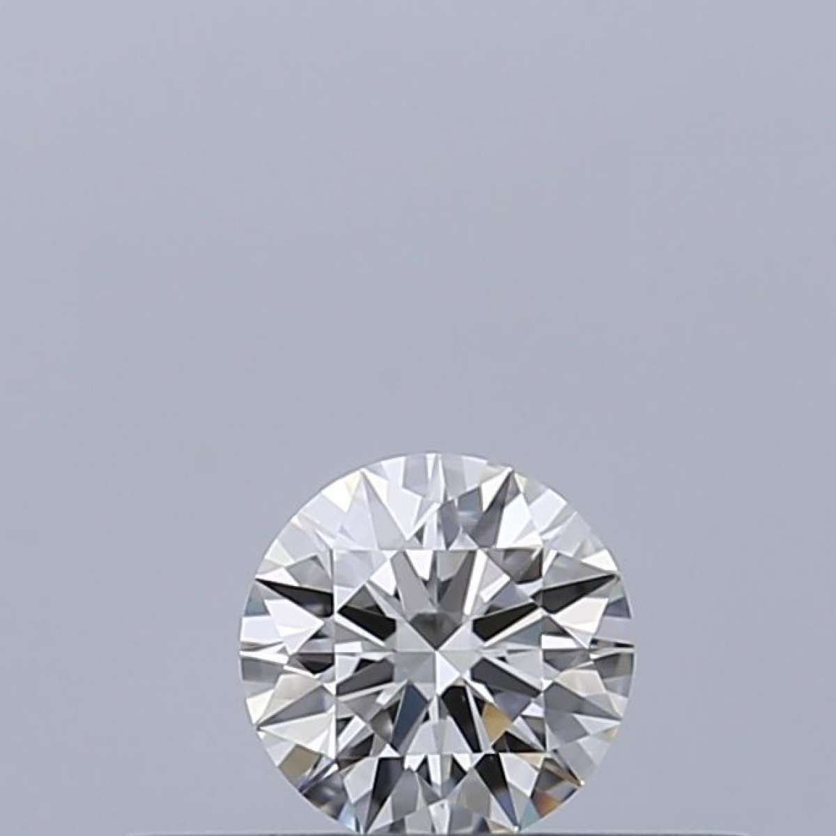 Certified Diamond IGI Carats 0.18 Color F Clarity VVS2  EX  EX  EX Fluorescence NON Brown No Milky No EyeClean 100%