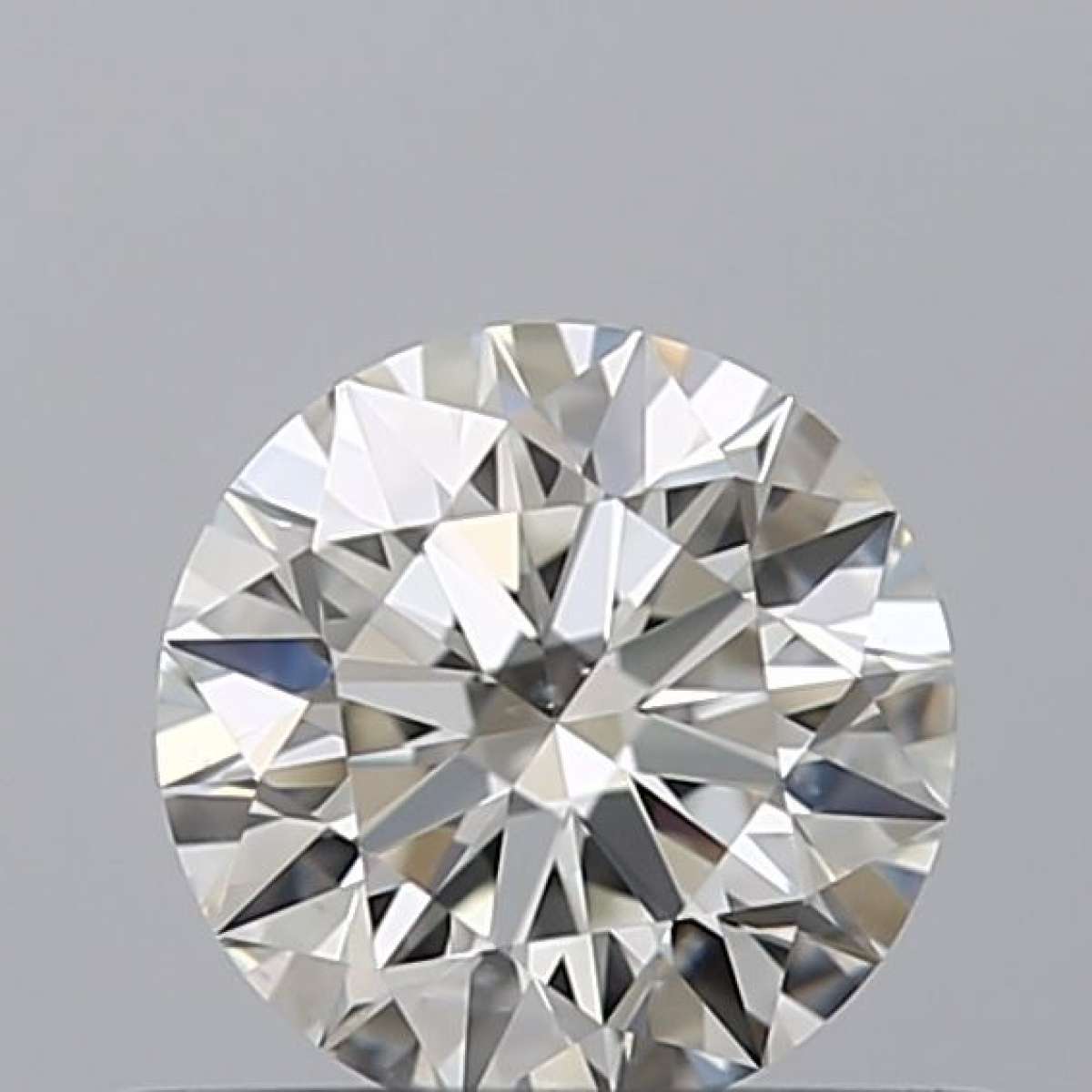 Certified Diamond IGI Carats 0.43 Color F Clarity VS2  EX  EX  EX Fluorescence NON Brown No Milky No EyeClean 100%