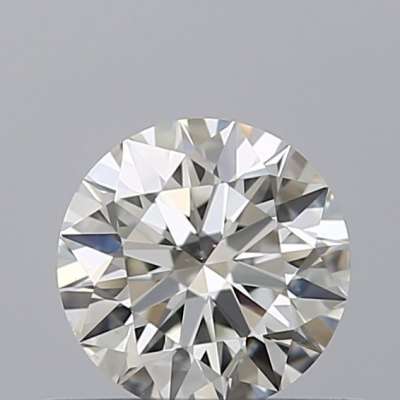 Certified Diamond IGI Carats 0.43 Color F Clarity VS2  EX  EX  EX Fluorescence NON Brown No Milky No EyeClean 100%