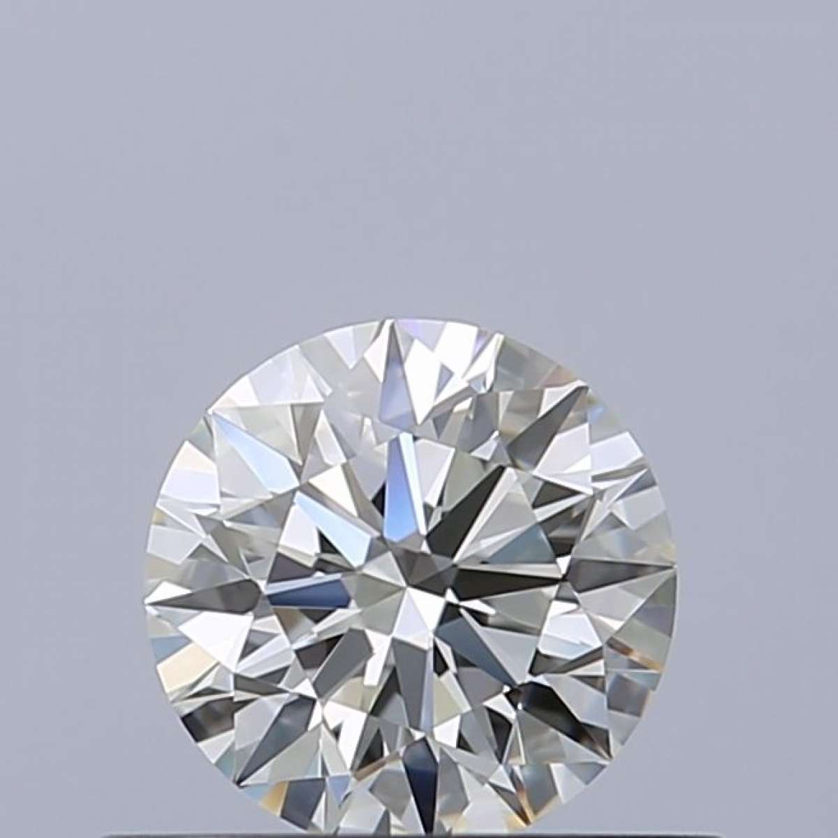 Certified Diamond IGI Carats 0.46 Color H Clarity VVS1  EX  EX  EX Fluorescence NON Brown No Milky No EyeClean 100%