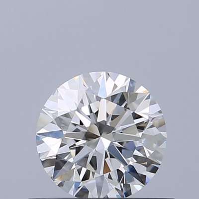 Certified Diamond GIA Carats 0.52 Color F Clarity VVS1  EX  EX  EX Fluorescence NON Brown No Milky No EyeClean 100%