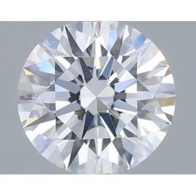 Certified Diamond GIA Carats 0.19 Color D Clarity VVS2  EX  EX  EX Fluorescence NON Brown No Green No Milky No EyeClean 100%