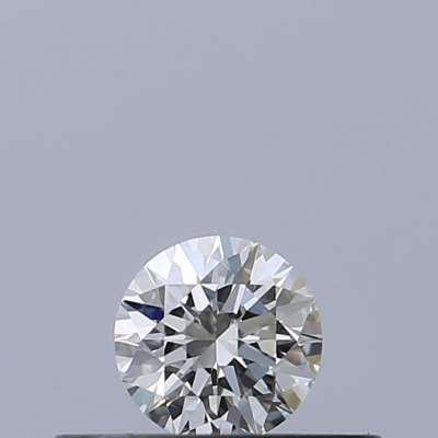 Certified Diamond IGI Carats 0.19 Color F Clarity IF  EX  EX  EX Fluorescence NON Brown No Milky No EyeClean 100%