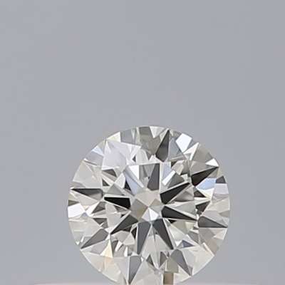Certified Diamond IGI Carats 0.18 Color F Clarity VVS1  EX  EX  EX Fluorescence NON Brown No Milky No EyeClean 100%