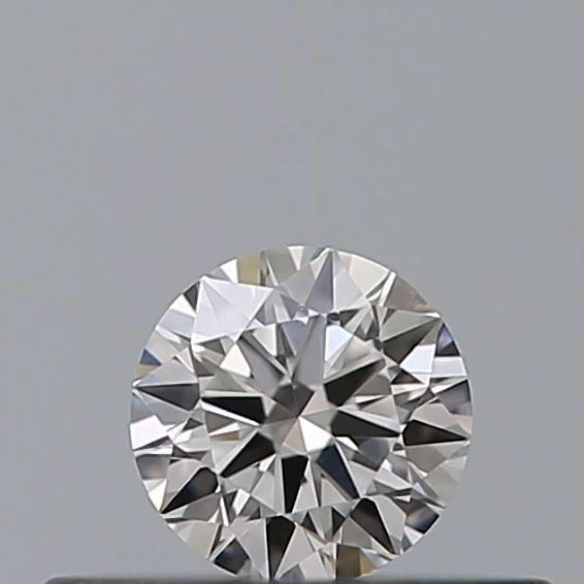 Certified Diamond IGI Carats 0.18 Color F Clarity VVS1  VG  EX  EX Fluorescence NON Brown No Milky No EyeClean 100%
