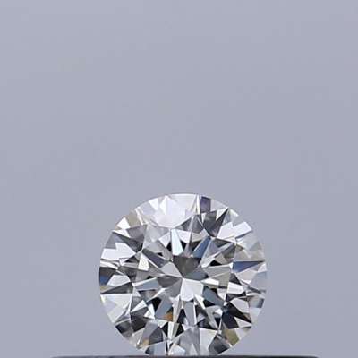 Certified Diamond IGI Carats 0.18 Color F Clarity VVS1  EX  EX  EX Fluorescence NON Brown No Milky No EyeClean 100%