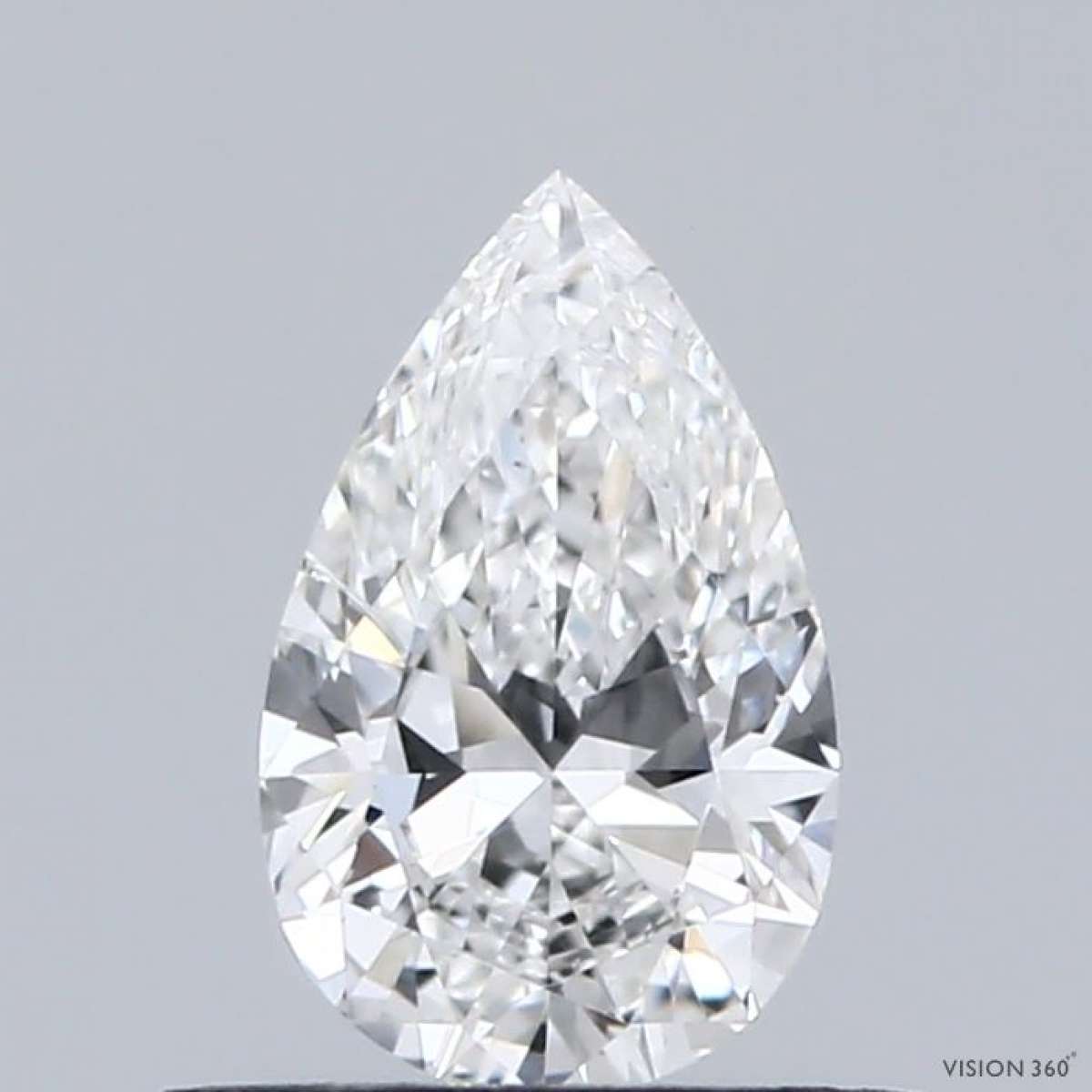 Certified Diamond HRD Carats 0.5 Color F Clarity SI2  -  EX  VG Fluorescence NON Brown No Green No Milky No EyeClean 100%