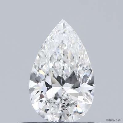 Certified Diamond HRD Carats 0.5 Color F Clarity SI2  -  EX  VG Fluorescence NON Brown No Green No Milky No EyeClean 100%