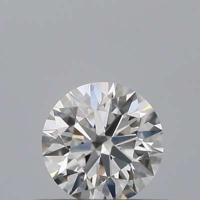 Certified Diamond IGI Carats 0.36 Color D Clarity VVS2  EX  EX  EX Fluorescence FNT Brown No Green No Milky No EyeClean 100%