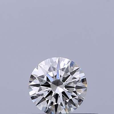 Certified Diamond GIA Carats 0.25 Color F Clarity VVS1  EX  EX  EX Fluorescence NON Brown No Milky No EyeClean 100%