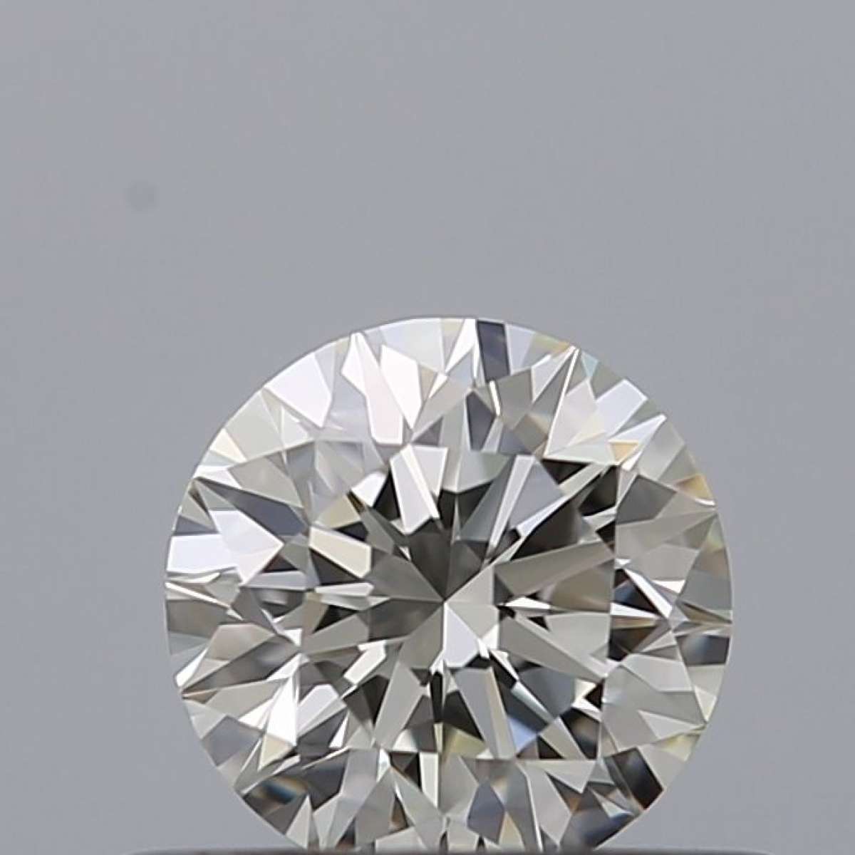 Certified Diamond IGI Carats 0.43 Color H Clarity IF  EX  EX  EX Fluorescence NON Brown No Milky No EyeClean 100%