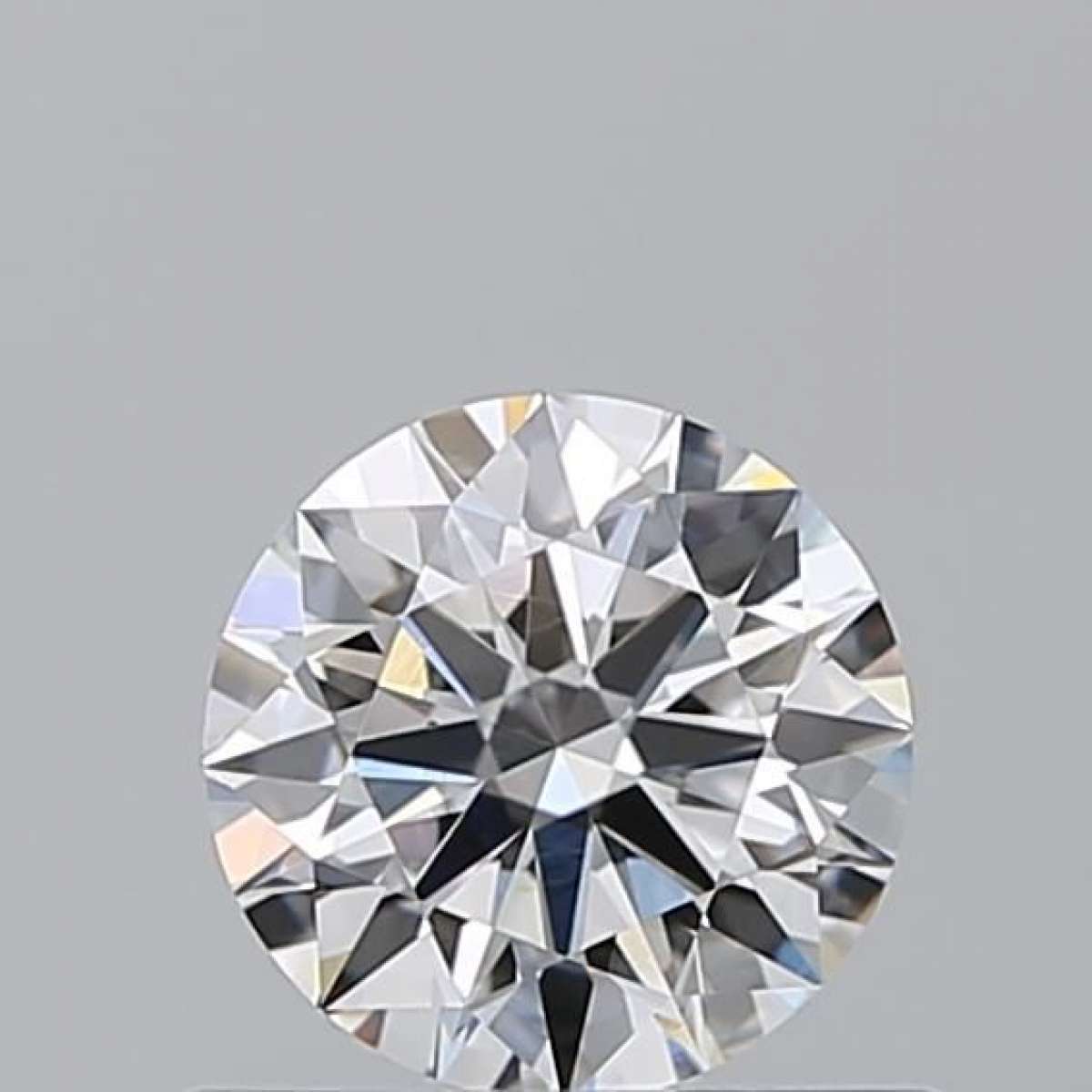Certified Diamond GIA Carats 0.61 Color F Clarity VVS2  EX  EX  EX Fluorescence NON Brown No Milky No EyeClean 100%