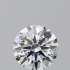 Certified Diamond GIA Carats 0.61 Color F Clarity VVS2  EX  EX  EX Fluorescence NON Brown No Milky No EyeClean 100%