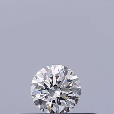 Certified Diamond IGI Carats 0.18 Color E Clarity VVS2  EX  EX  EX Fluorescence NON Brown No Green No Milky No EyeClean 100%
