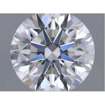 Certified Diamond GIA Carats 0.36 Color F Clarity VVS2  EX  EX  EX Fluorescence MED Brown No Green No Milky No EyeClean 100%