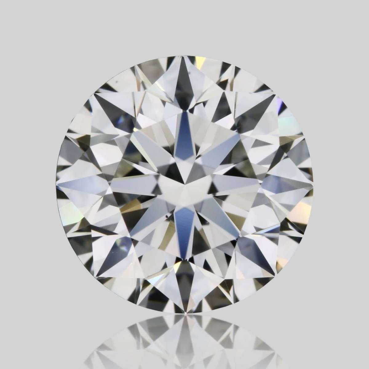 Certified Diamond HRD Carats 1.7 Color G Clarity VVS1  EX  EX  EX Fluorescence NON Brown No Green No Milky No EyeClean 100%