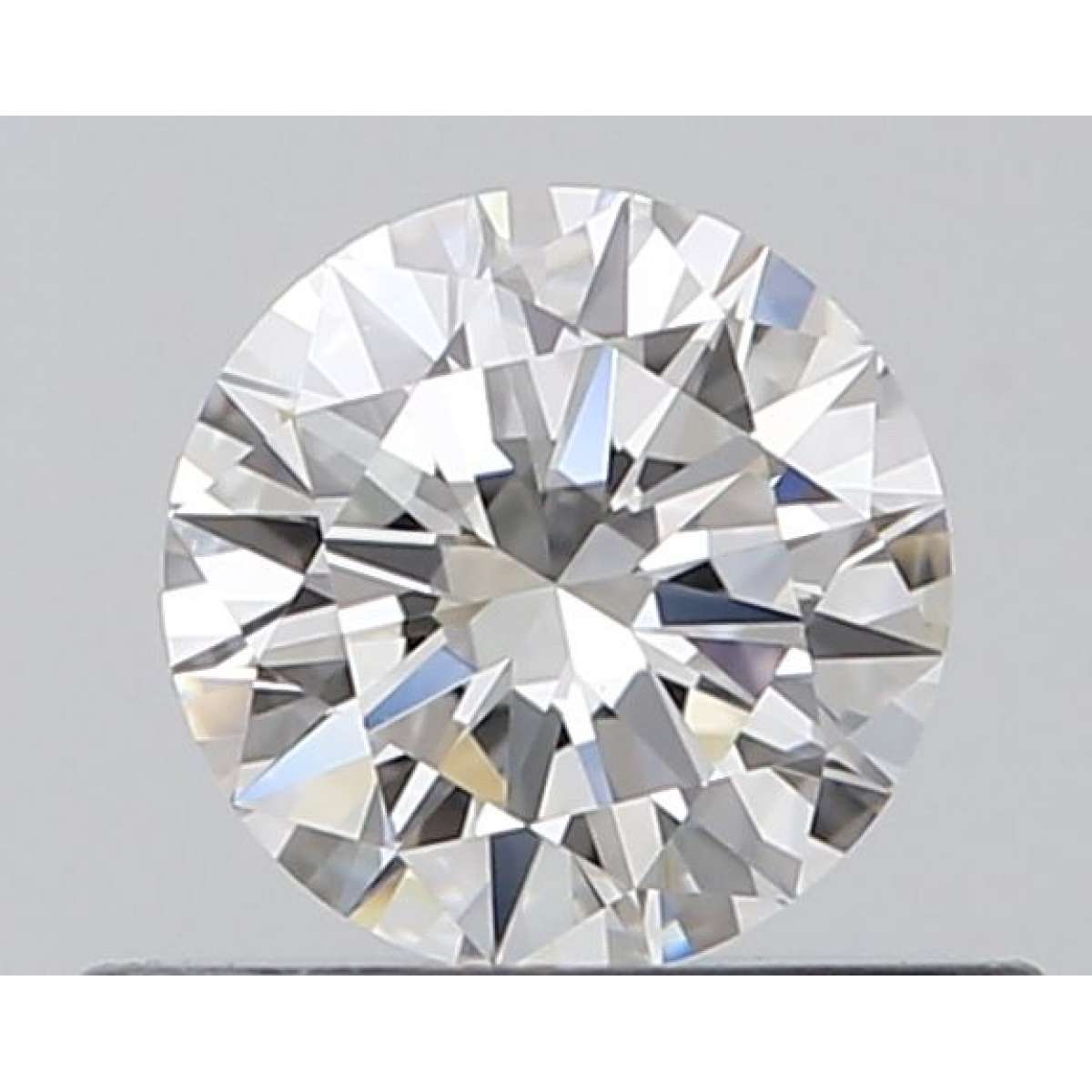 Certified Diamond GIA Carats 0.4 Color F Clarity VVS2  EX  EX  EX Fluorescence MED Brown No Green No Milky No EyeClean 100%
